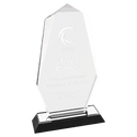 Silver 9" Octagon Point Impress Acrylic