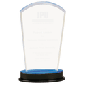 Blue 9 1/4" Arch Impress Acrylic