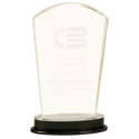 Silver 9 1/4" Arch Impress Acrylic