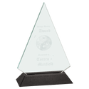 Jade Small Triangle Acrylic with Base