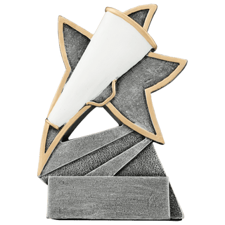 5 1/2" Cheer Jazz Star Resin