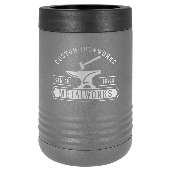 Dark Gray Stainless Steel Polar Camel Vacuum Insulated Beverage Holder