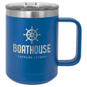 Royal Blue Polar Camel 15 oz. Vacuum Insulated Mug with Slider Lid