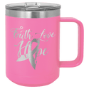 Pink Polar Camel 15 oz. Vacuum Insulated Mug with Slider Lid