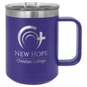Purple Polar Camel 15 oz. Vacuum Insulated Mug with Slider Lid