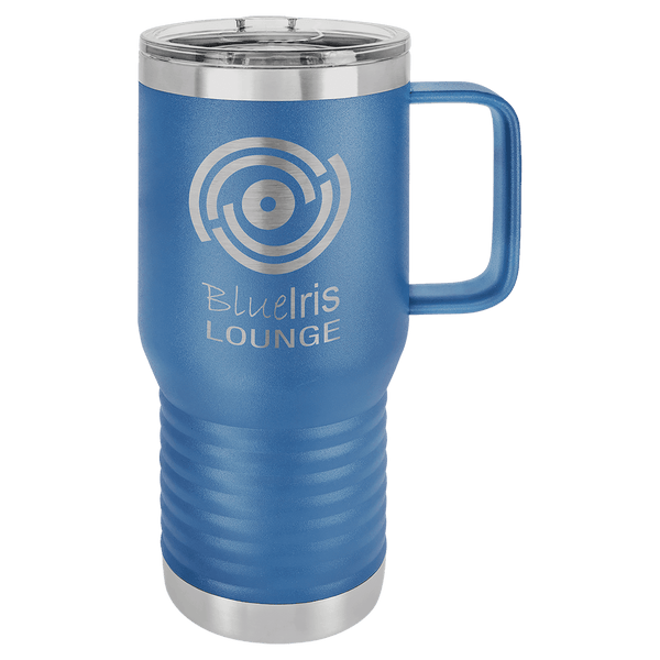 Royal Blue Polar Camel 20 oz. Vacuum Insulated Travel Mug with Slider Lid