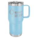 Light Blue Polar Camel 20 oz. Vacuum Insulated Travel Mug with Slider Lid
