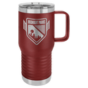 Maroon Polar Camel 20 oz. Vacuum Insulated Travel Mug with Slider Lid
