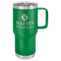 Green Polar Camel 20 oz. Vacuum Insulated Travel Mug with Slider Lid