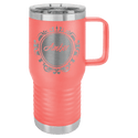 Coral Polar Camel 20 oz. Vacuum Insulated Travel Mug with Slider Lid
