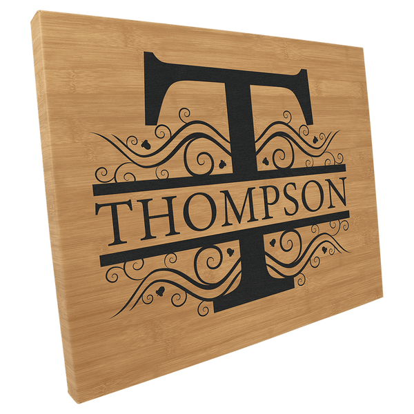Bamboo 16" x 20" Laserable Leatherette Wall Decor with Sawtooth Hanger