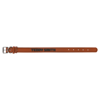 Rawhide Medium 19" x 1" Laserable Leatherette Dog Collar