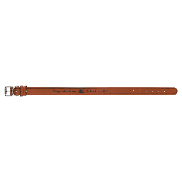 Rawhide Extra Large 27" x 1 1/4" Laserable Leatherette Dog Collar