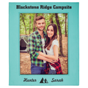 Teal 8" x 10" Laserable Leatherette Photo Frame