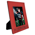 Red 5" x 7" Laserable Leatherette Photo Frame
