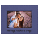 Purple 5" x 7" Laserable Leatherette Photo Frame