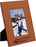 Rawhide 4" x 6" Laserable Leatherette Photo Frame