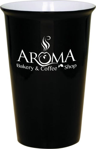 14 oz. Black Latte LazerMug