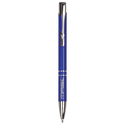 Blue with Silver Trim Laserable Pen