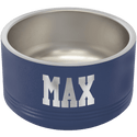 Navy Blue Polar Camel 18 oz. Small Pet Bowl