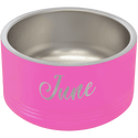 Pink Polar Camel 18 oz. Small Pet Bowl