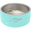Teal Polar Camel 32 oz. Medium Pet Bowl