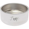 White Polar Camel 32 oz. Medium Pet Bowl