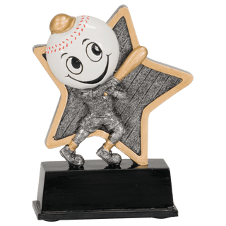 5" Baseball Little Pal Resin