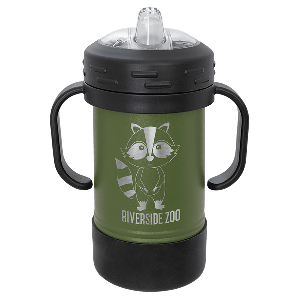 Olive Green Polar Camel 10 oz. Sippy Cup
