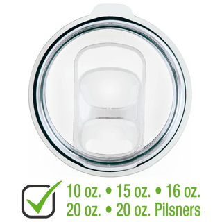 Slider Lid for 10, 15, 16, 20, Polar Camel Tumblers or 20 oz.              Pilsners