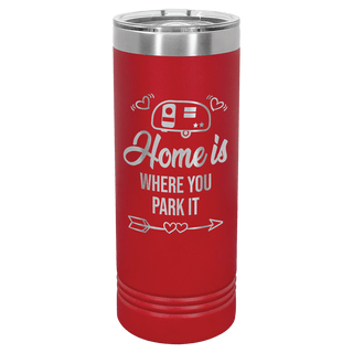 Red Polar Camel 22 oz. Skinny Tumbler with Slider Lid