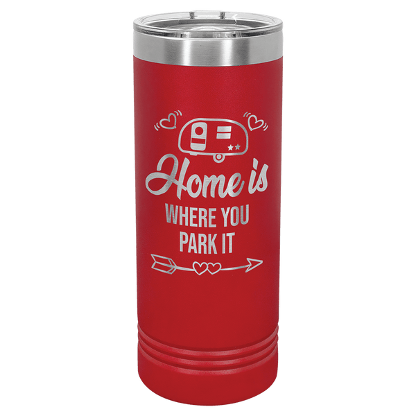 Red Polar Camel 22 oz. Skinny Tumbler with Slider Lid