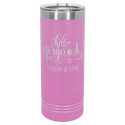Light Purple Polar Camel 22 oz. Skinny Tumbler with Slider Lid