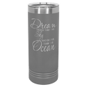 Dark Gray Polar Camel 22 oz. Skinny Tumbler with Slider Lid