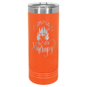 Orange Polar Camel 22 oz. Skinny Tumbler with Slider Lid