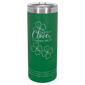 Green Polar Camel 22 oz. Skinny Tumbler with Slider Lid