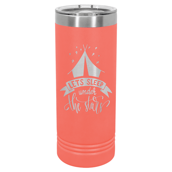 Polar 2 Polar Camel 22 oz. Skinny Tumbler with Slider Lid