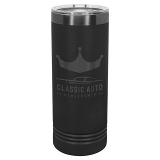 Black/Ghost Black Polar Camel 22 oz. Skinny Tumbler