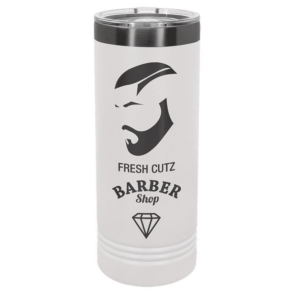 White Ghost Black Polar Camel 22 oz. Skinny Tumbler