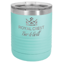 Teal Polar Camel 10 oz. Vacuum Insulated Ringneck Tumbler with Clear Lid