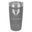 Dark Gray Polar Camel 20 oz. Ringneck Tumbler with Logo Lid