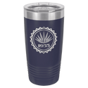 Navy Blue Polar Camel 20 oz. Ringneck Tumbler with Logo Lid