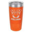 Orange Polar Camel 20 oz. Ringneck Tumbler with Logo Lid