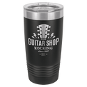 Black Polar Camel 20 oz. Ringneck Tumbler with Logo Lid