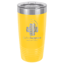 Yellow Polar Camel 20 oz. Ringneck Tumbler with Logo Lid