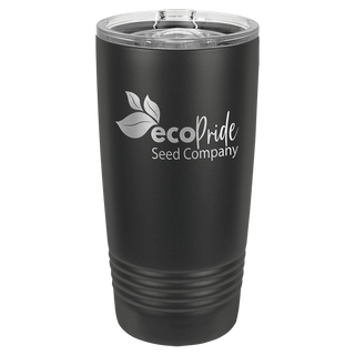 Polar Camel 20 oz. Full Black Ringneck Tumbler with Slider Lid