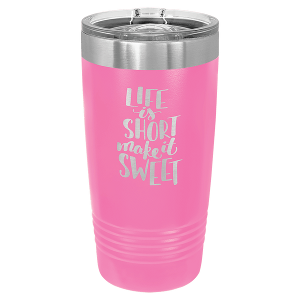 Pink Polar Camel 20 oz. Ringneck Tumbler with Slider Lid
