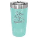 Teal Polar Camel 20 oz. Ringneck Tumbler with Slider Lid