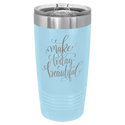 Light Blue Polar Camel 20 oz. Ringneck Tumbler with Slider Lid