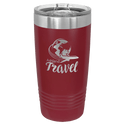 Maroon Polar Camel 20 oz. Ringneck Tumbler with Slider Lid